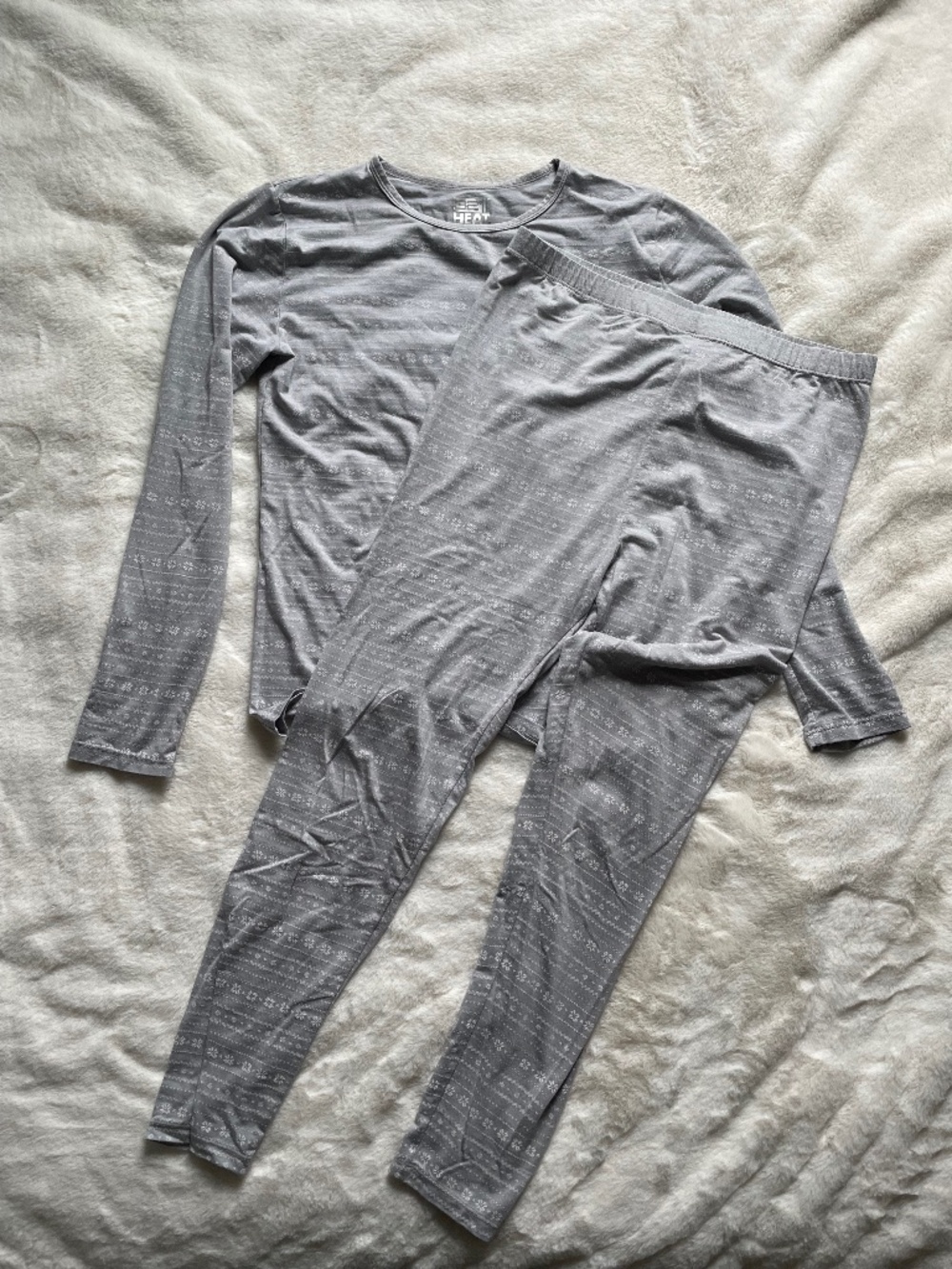 Grey Youth Thermals / Pajamas / Baselayer